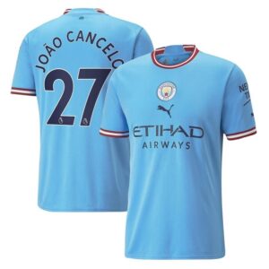 MAILLOT MANCHESTER CITY DOMICILE JOAO CANCELO 2022-2023