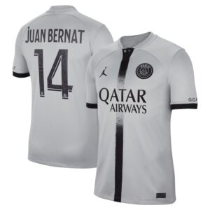 MAILLOT PSG EXTERIEUR JUAN BERNAT 2022-2023