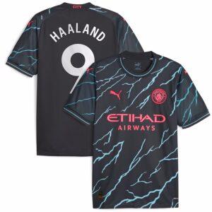 MAILLOT MANCHESTER CITY THIRD HAALAND 2023-2024