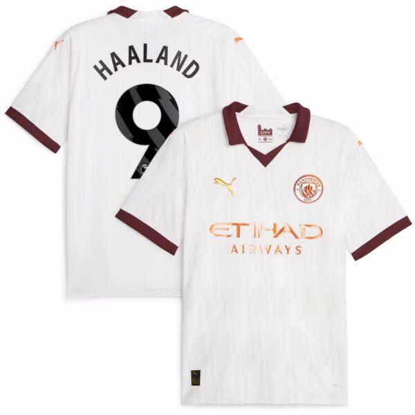 MAILLOT MANCHESTER CITY EXTERIEUR HAALAND 2023-2024