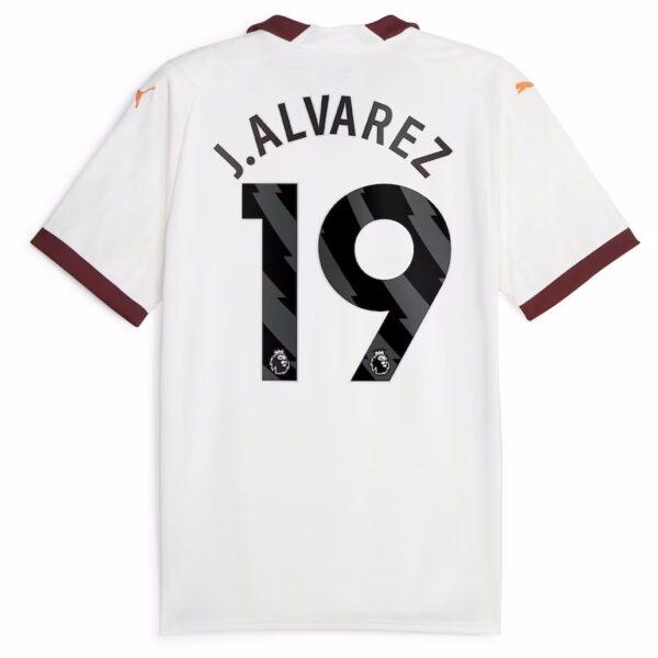 MAILLOT MANCHESTER CITY EXTERIEUR JULIAN ALVAREZ 2023-2024