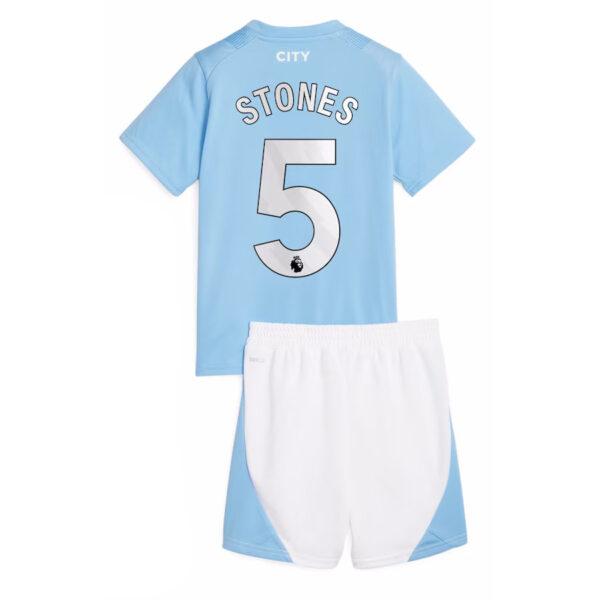 PACK JUNIOR MANCHESTER CITY DOMICILE STONES 2023-2024