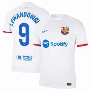 MAILLOT FC BARCELONE EXTERIEUR LEWANDOWSKI 2023-2024