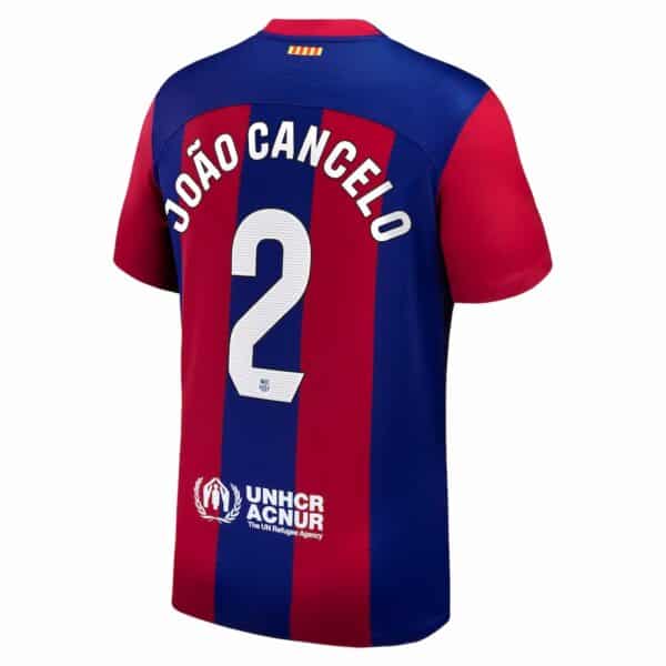 PACK FC BARCELONE DOMICILE JOAO CANCELO 2023-2024