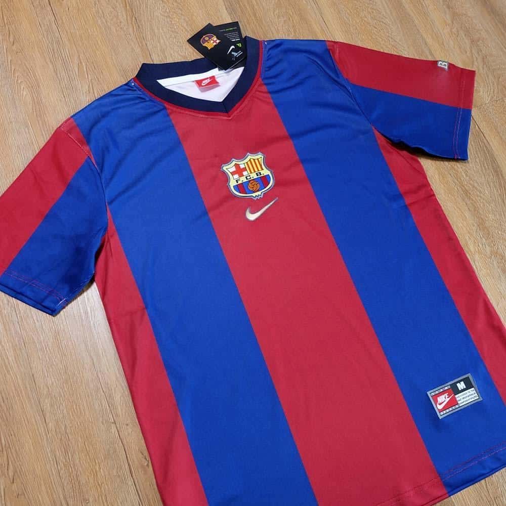 MAILLOT RETRO FC BARCELONE DOMICILE 1998-1999