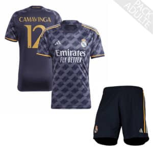 PACK REAL MADRID EXTERIEUR CAMAVINGA 2023-2024