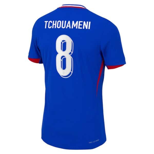 MAILLOT FRANCE DOMICILE TCHOUAMENI DRI-FIT ADV VAPOR MATCH SAISON 2024-2025