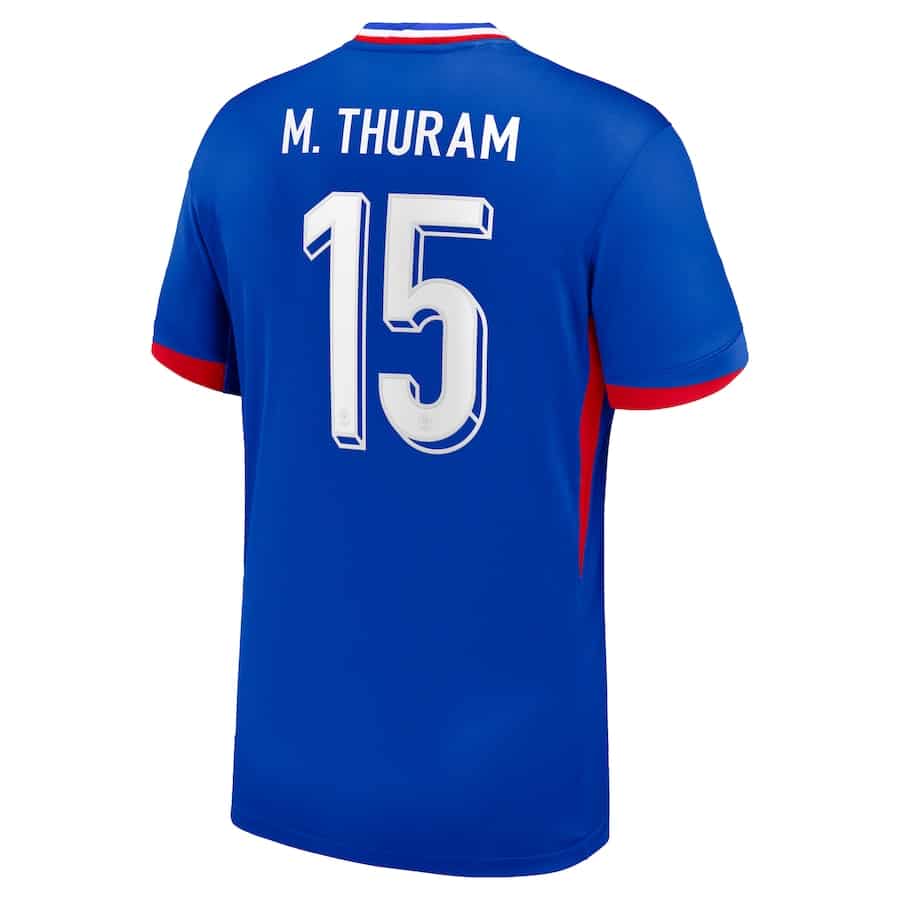 MAILLOT FRANCE DOMICILE M.THURAM SAISON 2024-2025