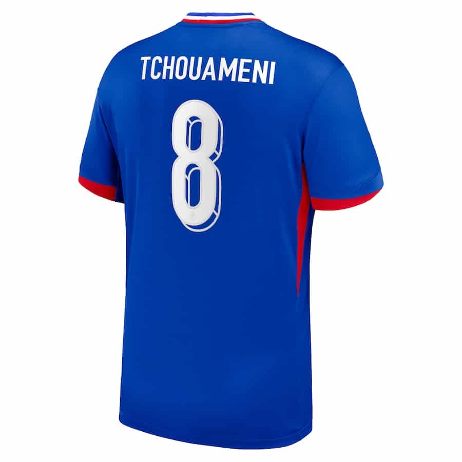 MAILLOT FRANCE DOMICILE TCHOUAMENI SAISON 2024-2025