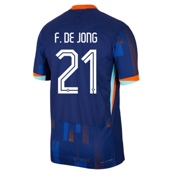 MAILLOT PAYS-BAS EXTERIEUR FRENKIE DE JONG DRI-FIT ADV VAPOR MATCH SAISON 2024-2025