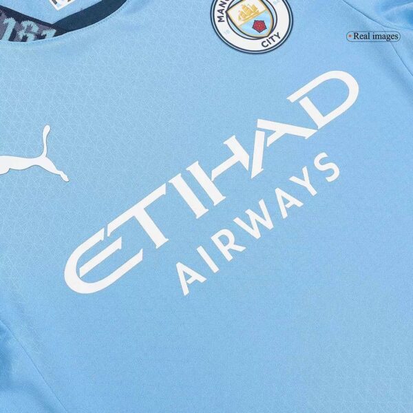 MAILLOT MANCHESTER CITY DOMICILE VERSION AUTHENTIC SAISON 2024-2025