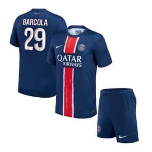 PACK JUNIOR PSG DOMICILE BARCOLA SAISON 2024-2025