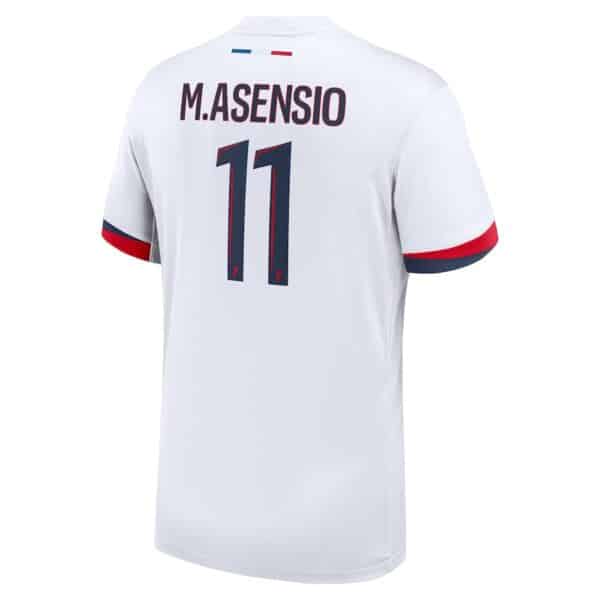 MAILLOT PSG EXTERIEUR MARCO ASENSIO SAISON 2024-2025