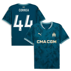 MAILLOT OLYMPIQUE DE MARSEILLE EXTERIEUR CORREA SAISON 2024-2025