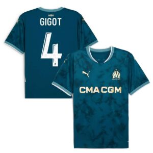 MAILLOT OLYMPIQUE DE MARSEILLE EXTERIEUR GIGOT 2024-2025