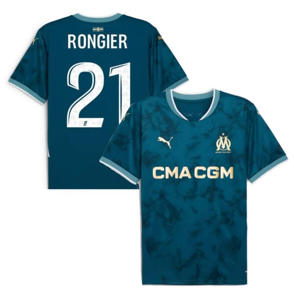 MAILLOT OLYMPIQUE DE MARSEILLE EXTERIEUR RONGIER 2024-2025