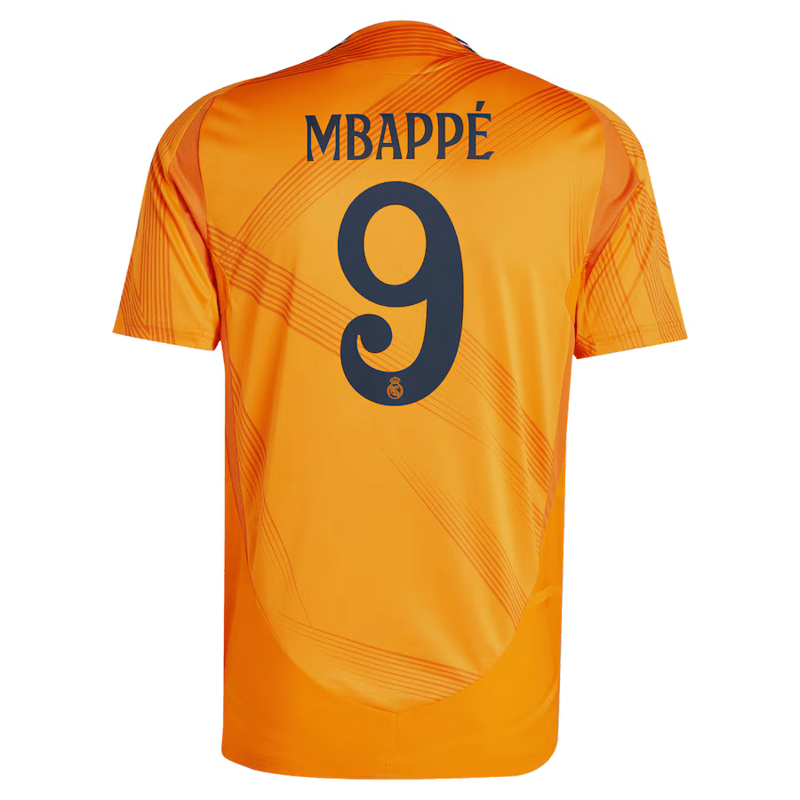 MAILLOT REAL MADRID EXTERIEUR MBAPPE VERSION AUTHENTIC SAISON 2024-2025