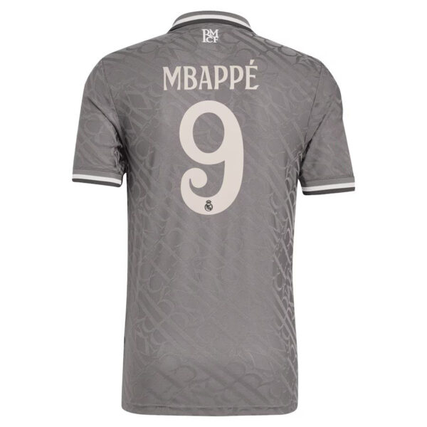 MAILLOT REAL MADRID THIRD MBAPPE VERSION AUTHENTIC SAISON 2024-2025