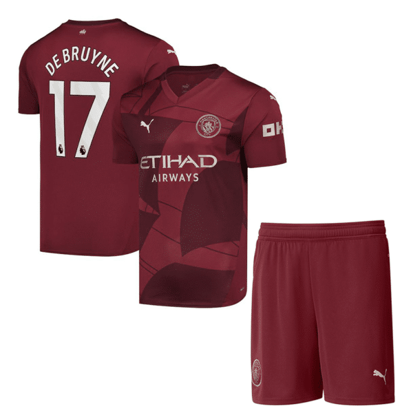 PACK MANCHESTER CITY THIRD DE BRUYNE 2024-2025