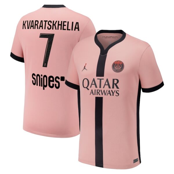 MAILLOT PSG THIRD KVARATSKHELIA 2024-2025